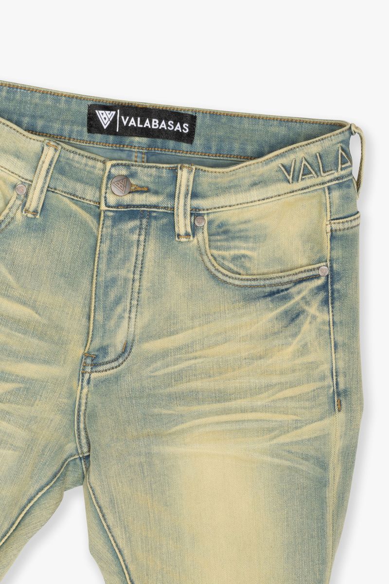 MENS VALABASAS "MR.SLIM" 4 WAY STRETCH SLIM FIT JEAN (VINTAGE)