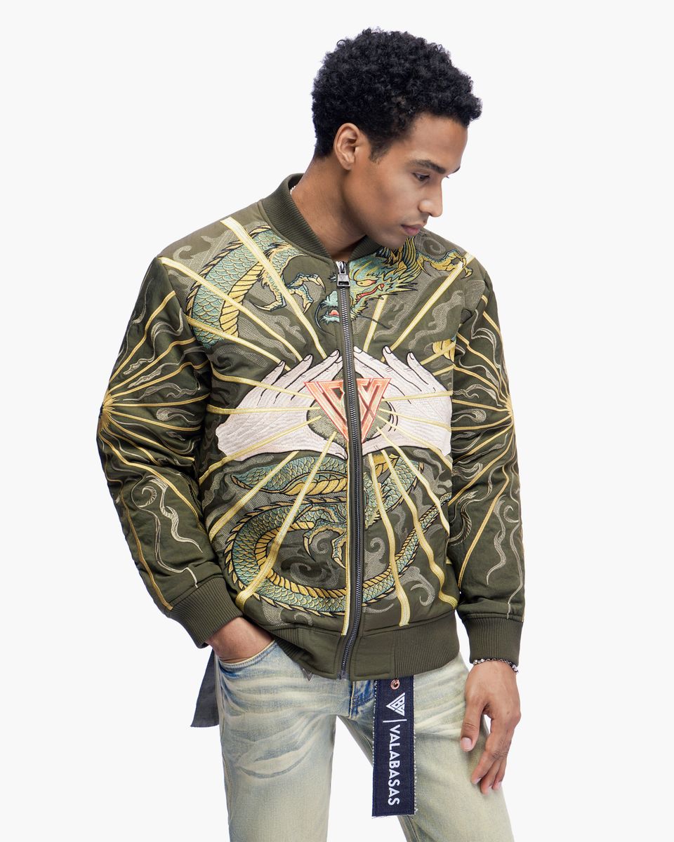 MENS VALABASAS PO JACKET (OLIVE)