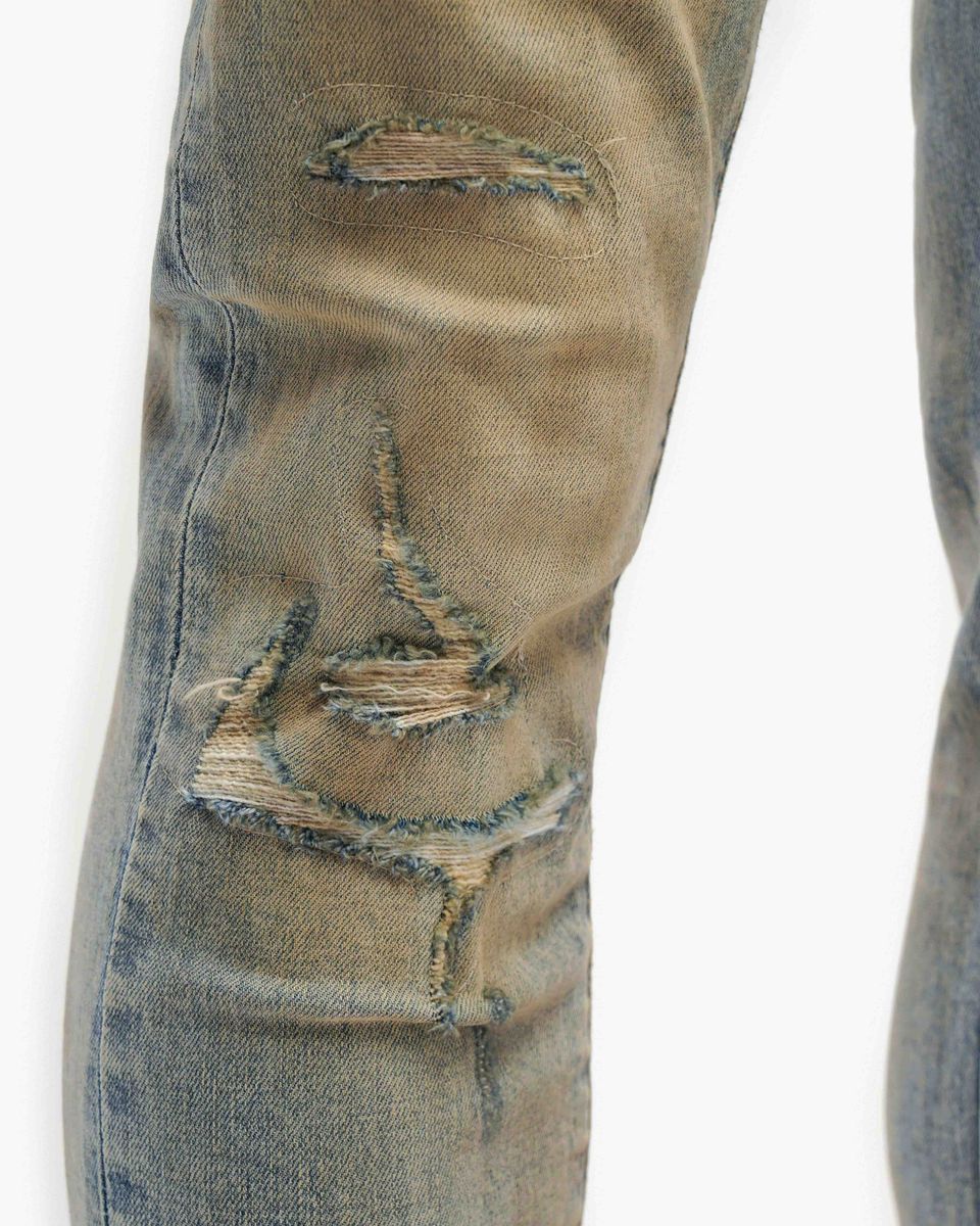 MENS VALABASAS VALTHORNE SKINNY JEAN (DIRTY BLUE)