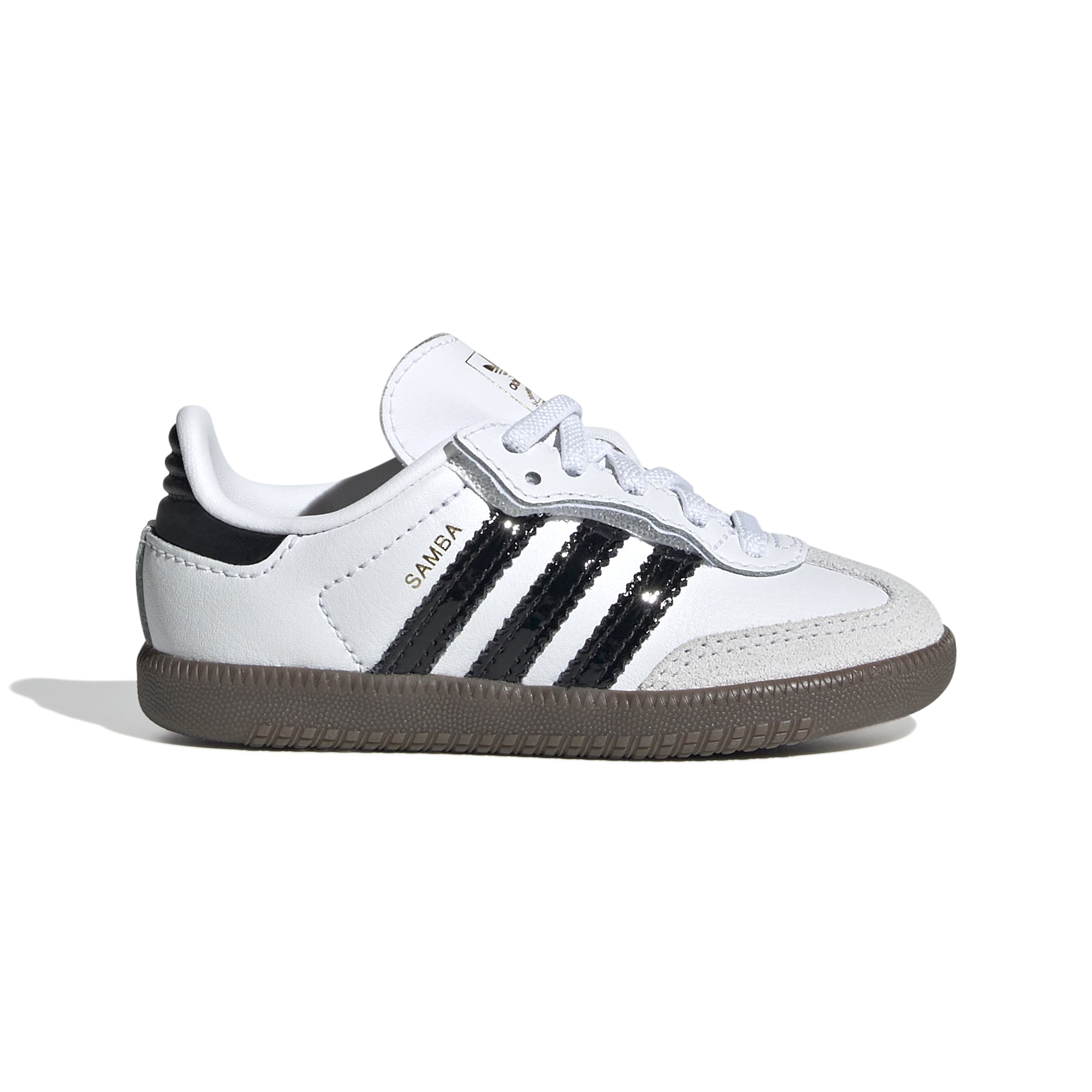 KIDS ADIDAS SAMBA OG CF EL I (CLOUD WHITE / CORE BLACK / GUM)
