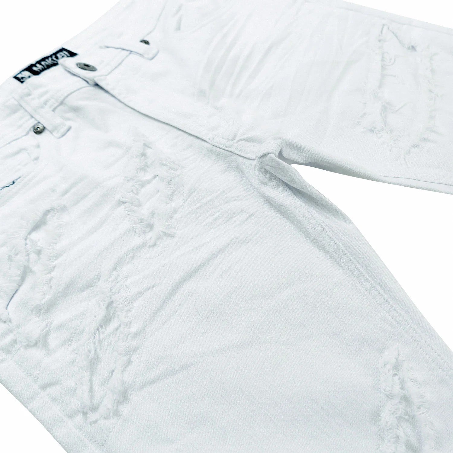MENS MAKOBI SORRENTO JEAN (WHITE)