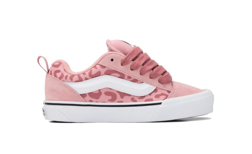 KIDS VANS KNU SKOOL J LEOPARD (MISTY MAUVE)