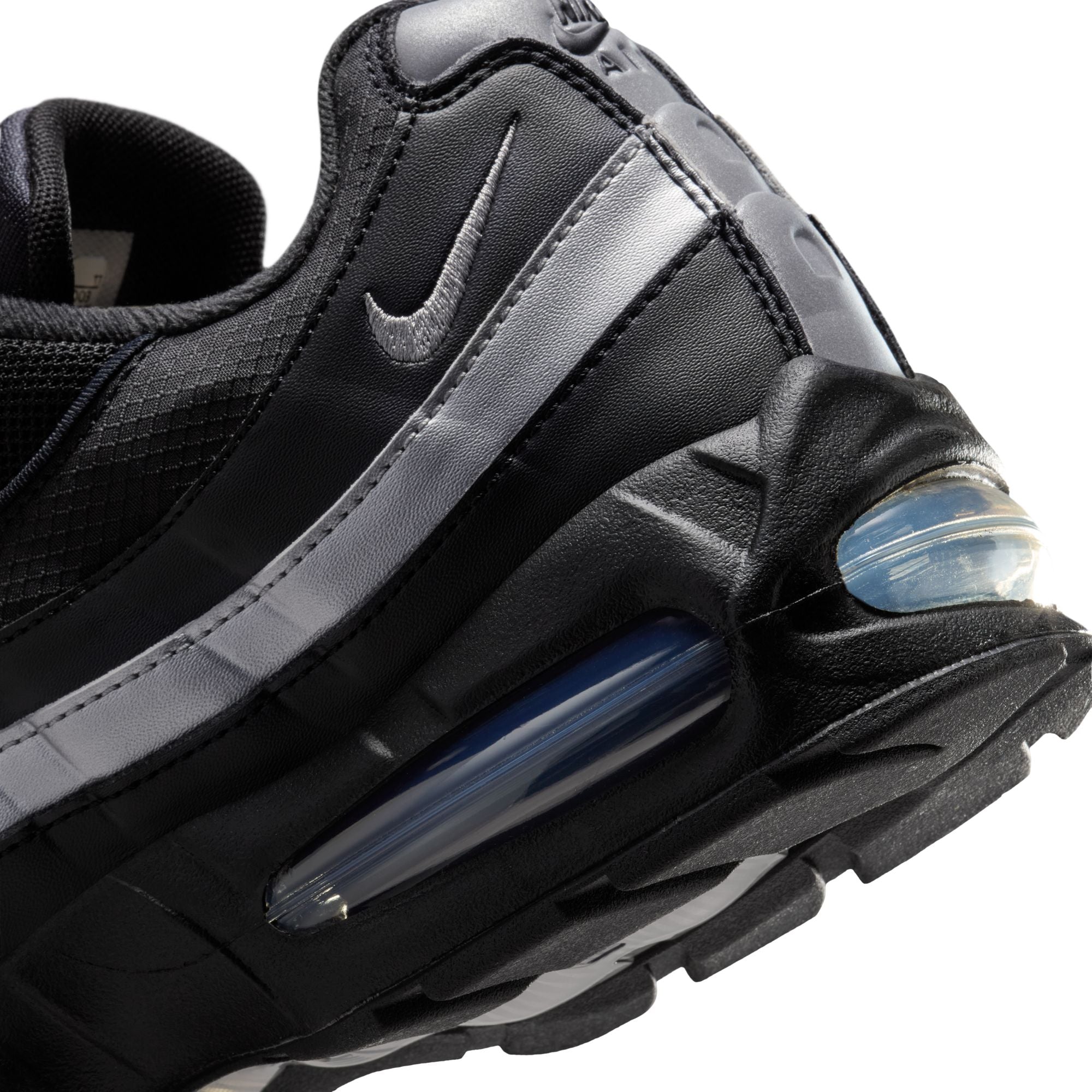 MENS NIKE AIR MAX 95 BIG BUBBLE (BLACK/METALLIC SILVER/WHITE)