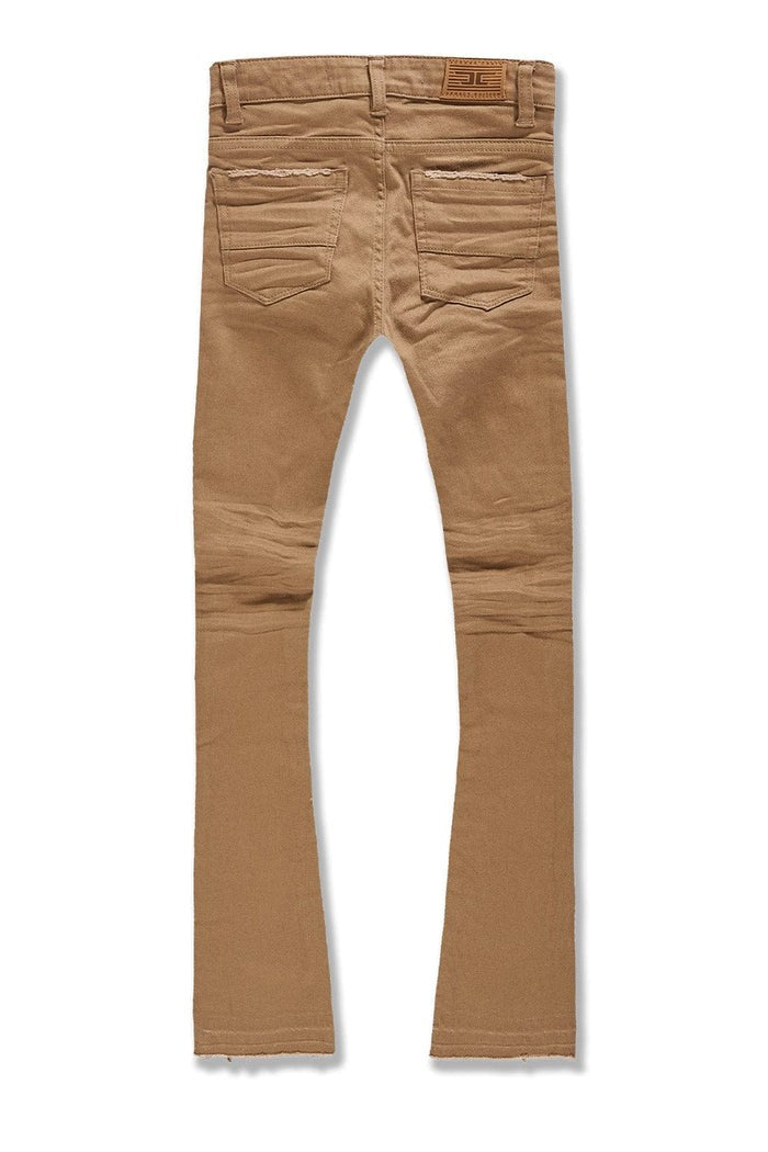 KIDS JORDAN CRAIG STACKED TRIBECA TWILL PANT (DARK EARTH)