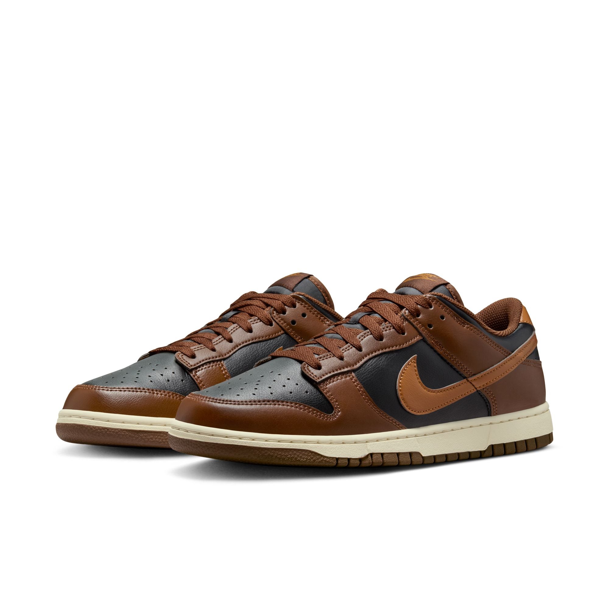 MENS NIKE DUNK LOW RETRO (BLACK/BRITISH TAN/CACAO WOW)