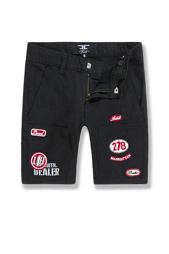 KIDS JORDAN CRAIG THE RE-UP SHORTS (BLACK)