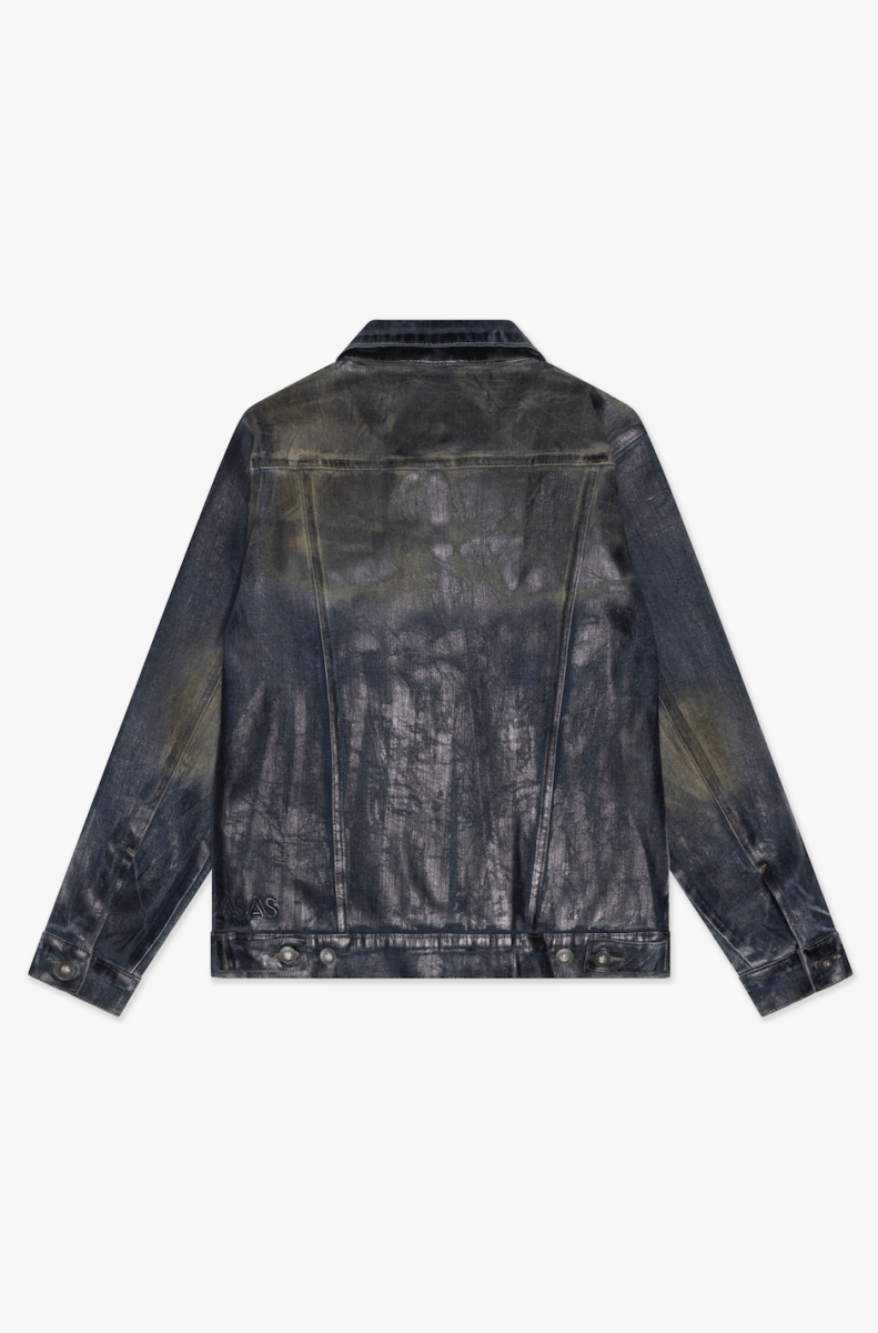 MENS VALABASAS "MR.FLEX" JACKET (DARK VINTAGE WAXED)