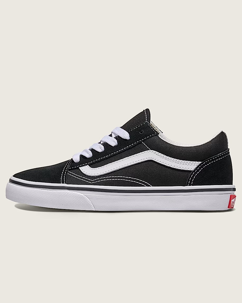 KIDS VANS OLD SKOOL J (BLACK/WHITE)