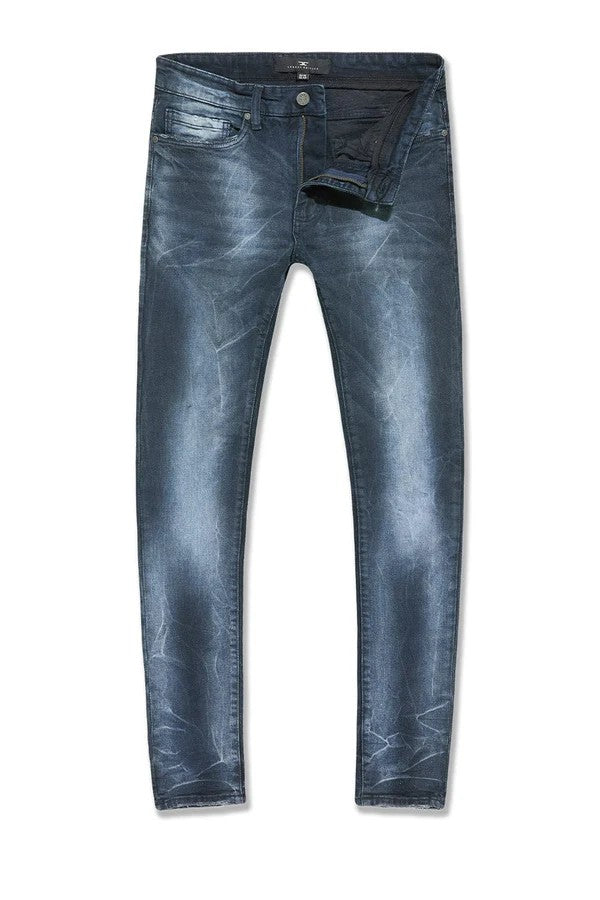 MENS JORDAN CRAIG SEAN FIT JET STREAM DENIM (MIDNIGHT BLUE)