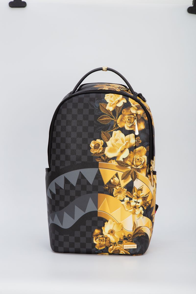 GOLD FLORAL REMIX DLXSV BACKPACK
