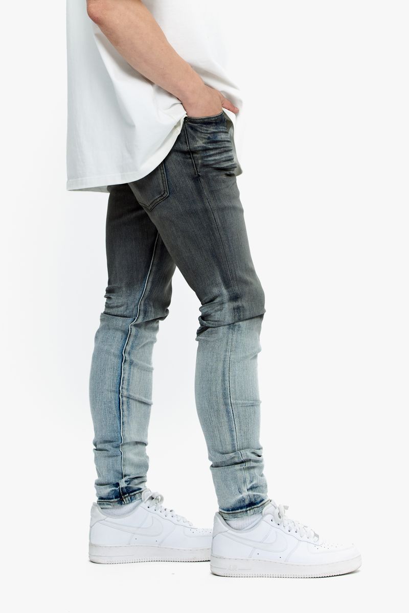 MENS VALABASAS "MR.FLEX" JEAN (BLACK/BLUE)