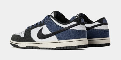 MENS NIKE DUNK LOW RETRO SE (WHITE/OFF NOIR/SANDED PURPLE)