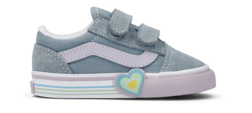 TODDLER VANS OLD SKOOL V HEART (CITADEL)