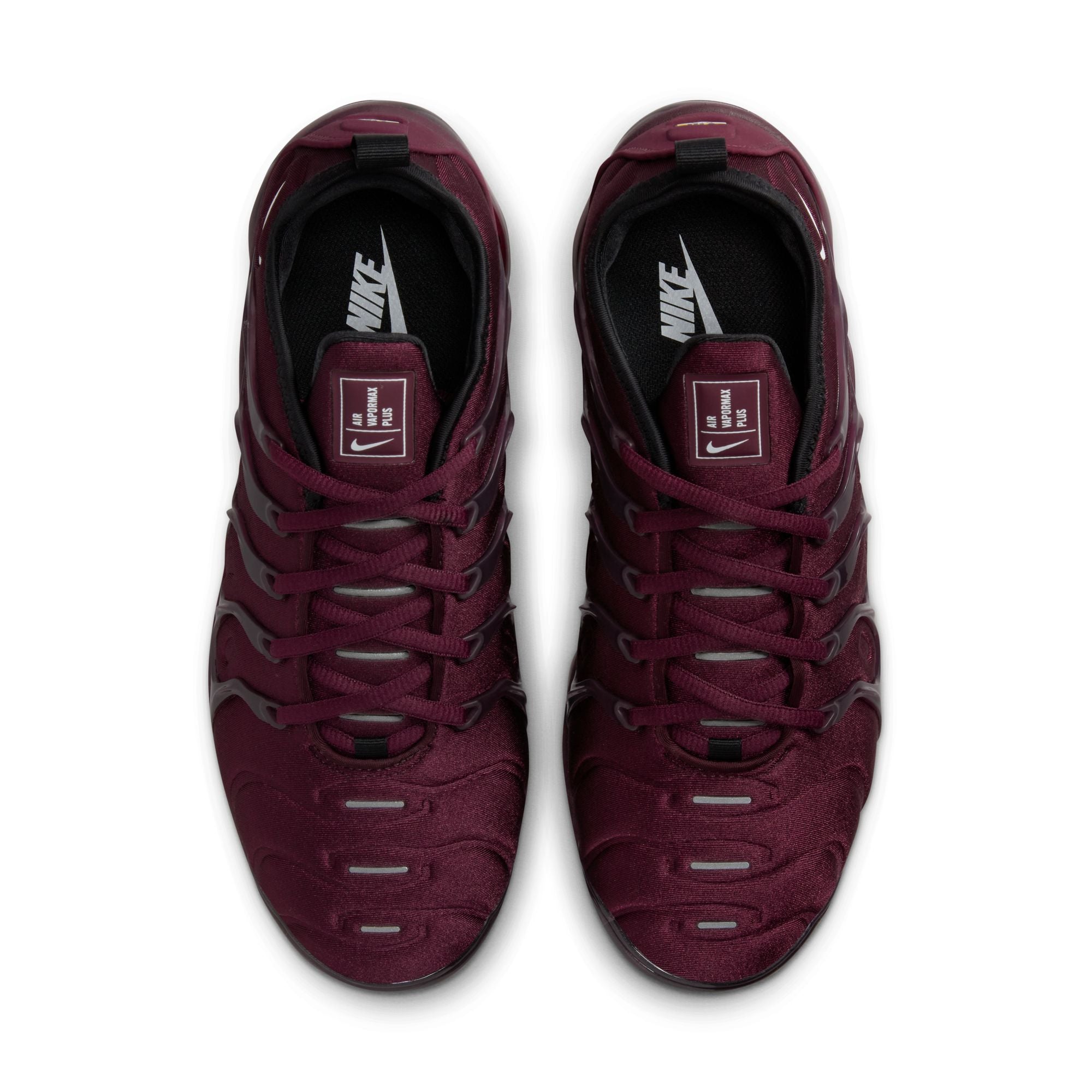 MENS NIKE AIR VAPORMAX PLUS (NIGHT MAROON/WHITE)