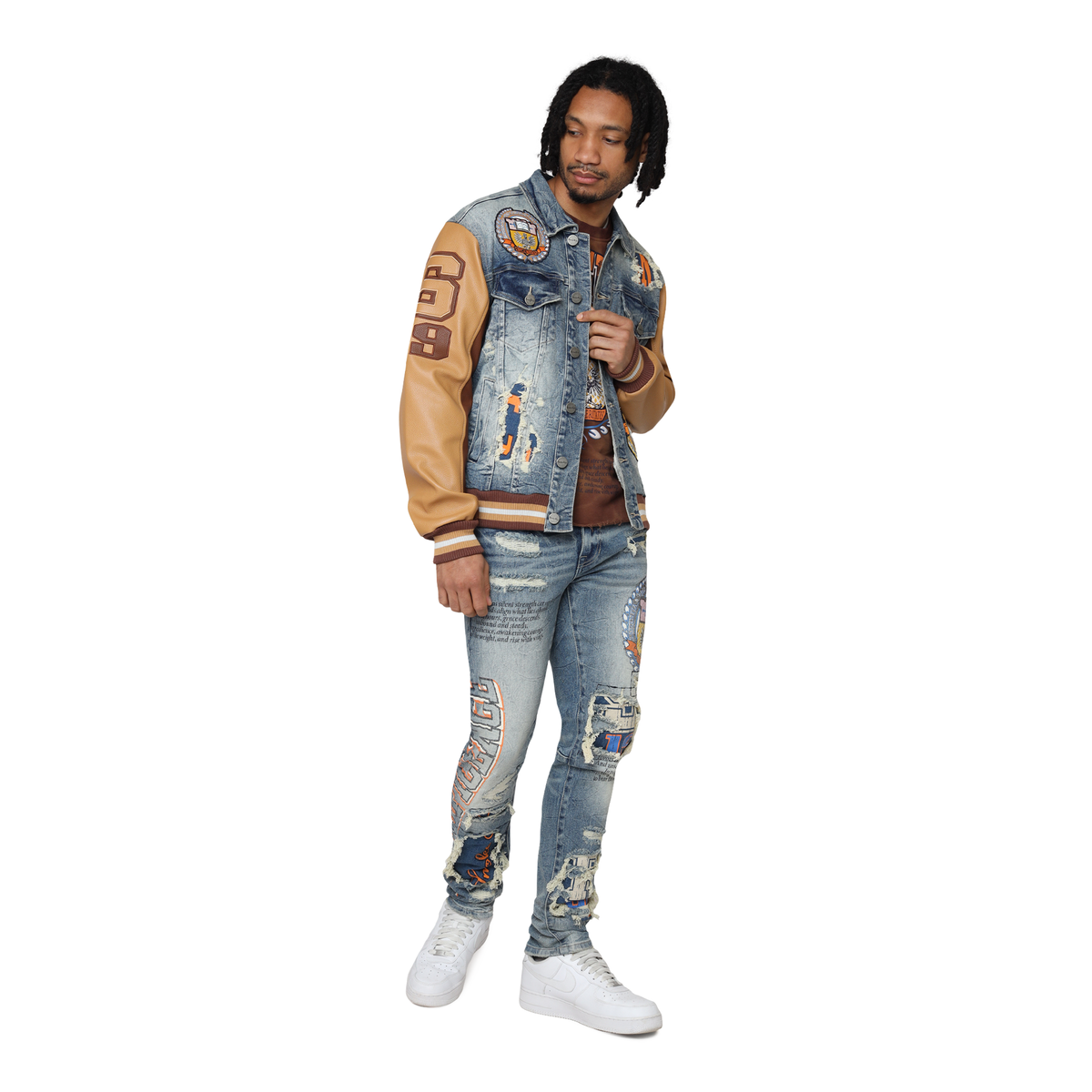 MENS SMOKE RISE MAGNIFICENCE JEAN (HEARST BLUE)
