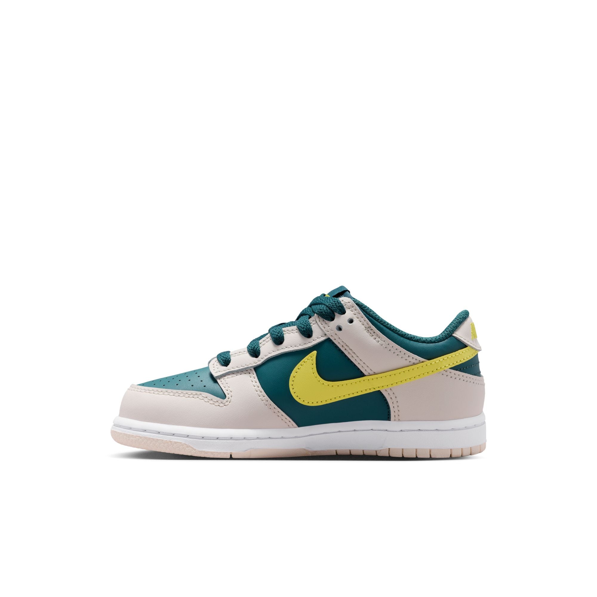 KIDS NIKE DUNK LOW PSE (DARK TEAL GREEN/SONIC YELLOW)