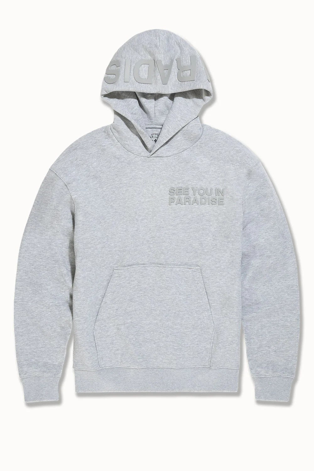 MENS JORDAN CRAIG SYIP TONAL PULLOVER HOODIE (HEATHER GREY)