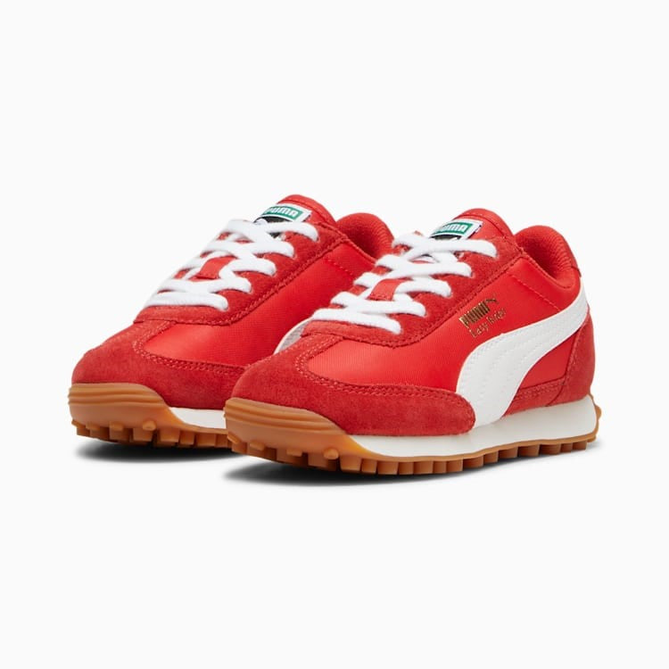 KIDS PUMA EASY RIDER VINTAGE PS (RED/WHITE)