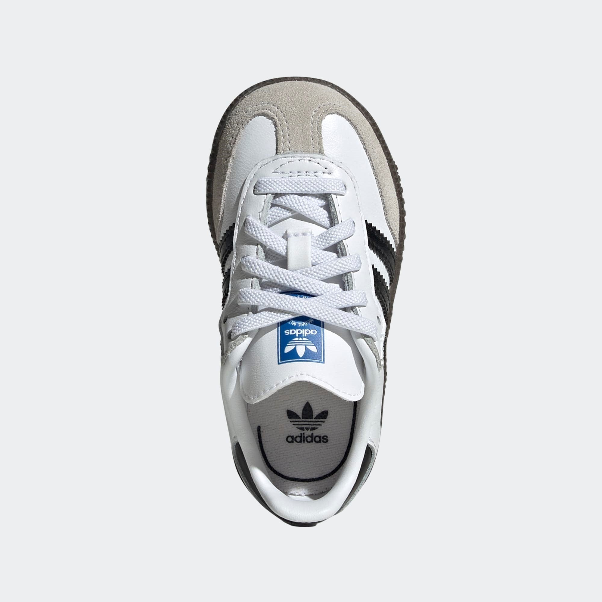 KIDS ADIDAS SAMBA OG EL I (CLOUD WHITE / CORE BLACK / GUM)