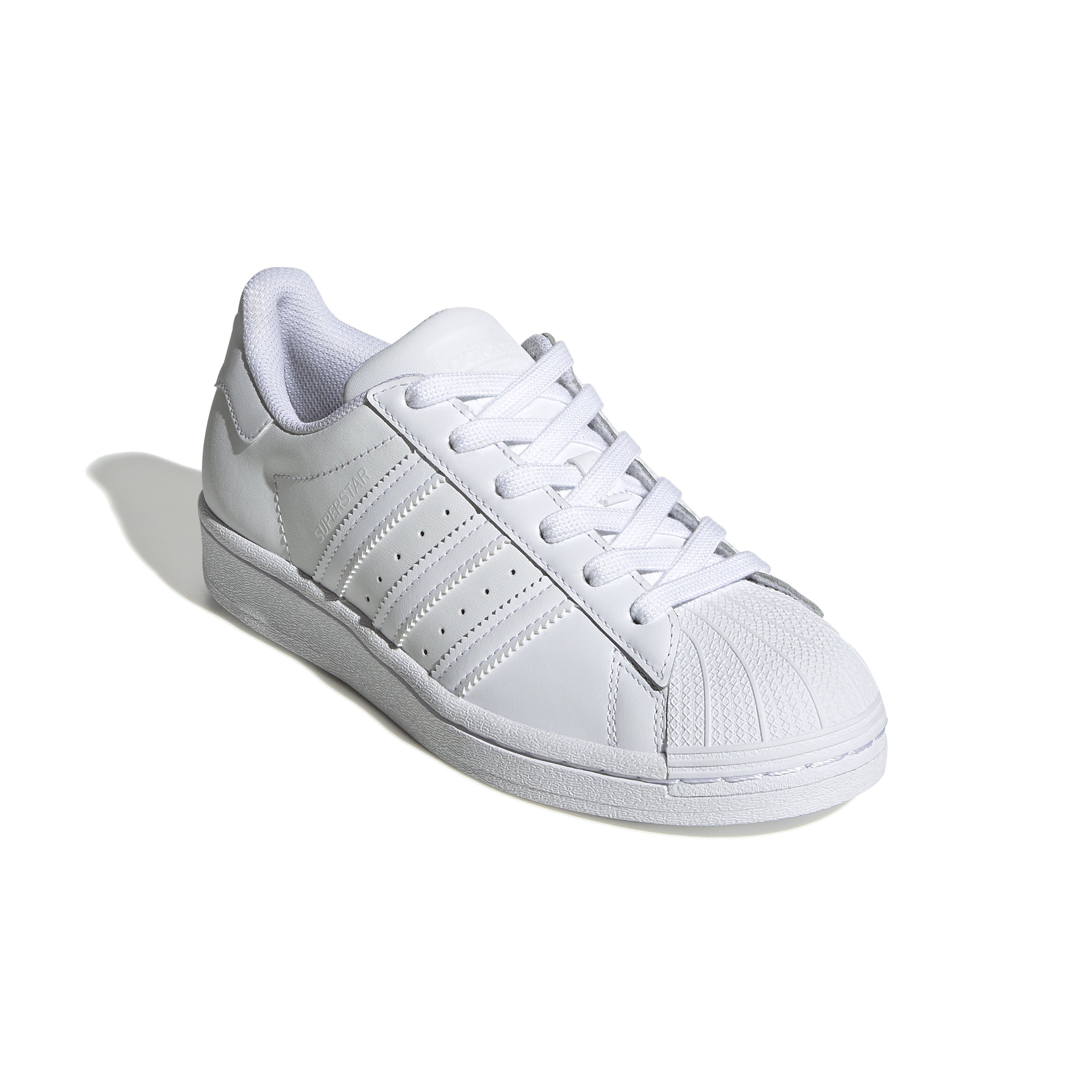 KIDS ADIDAS SUPERSTAR J (WHITE/WHITE)