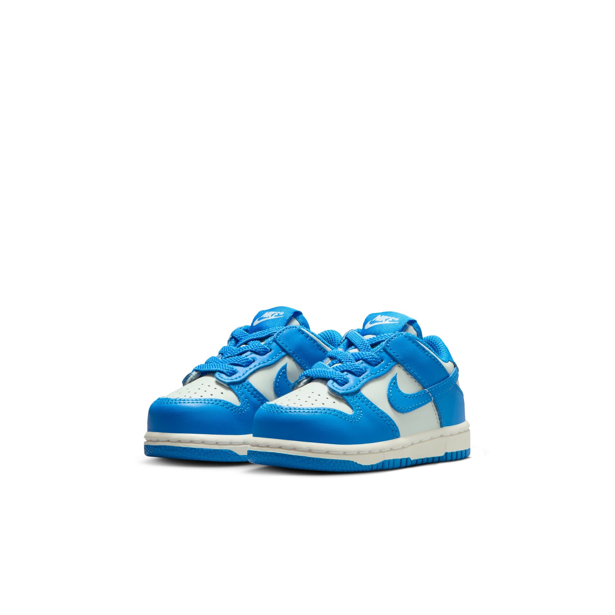 KIDS NIKE DUNK LOW TDE (LIGHT SILVER/LT PHOTO BLUE/SAIL)