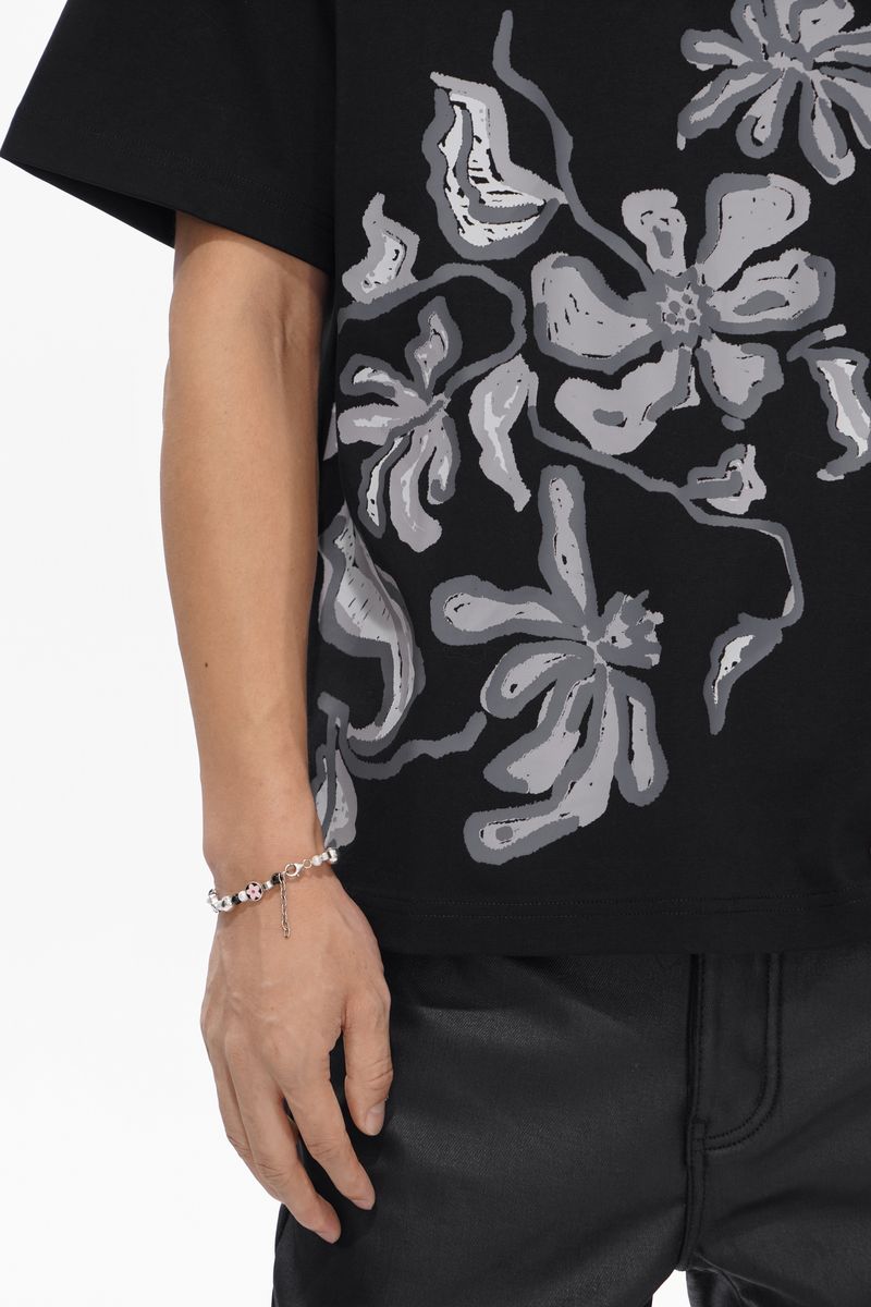 MENS VALABASAS PLUCKED SHIRT (BLACK)