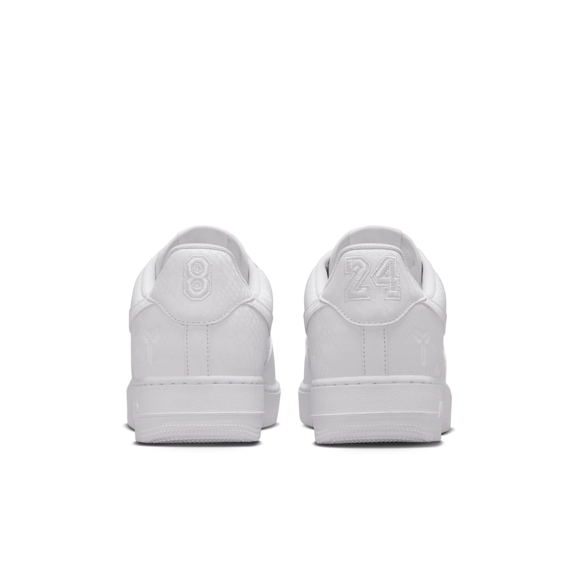MENS NIKE AIR FORCE 1 LOW KOBE BRYANT (FOREVER WHITE)