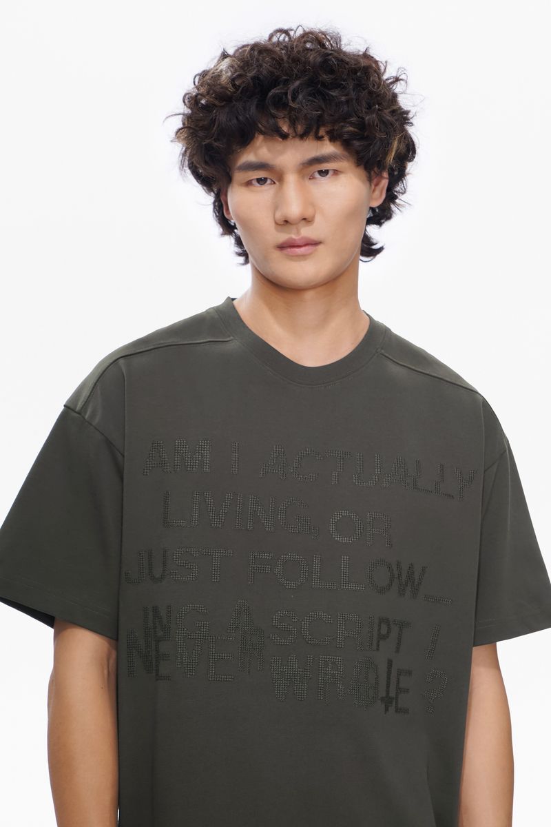 MENS VALABASAS NOISE SHIRT (GREY)