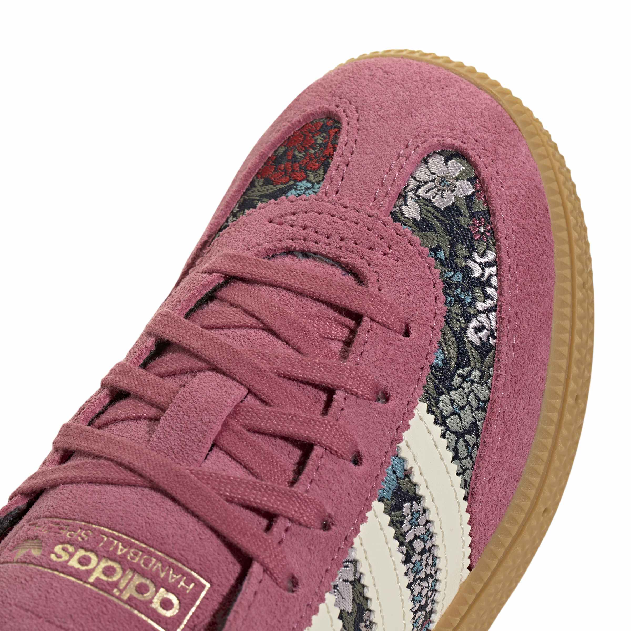 KIDS ADIDAS LIBERTY LONDON HANDBALL SPEZIAL LACE PS (EQUIPMENT RED / CREAM WHITE / GUM)