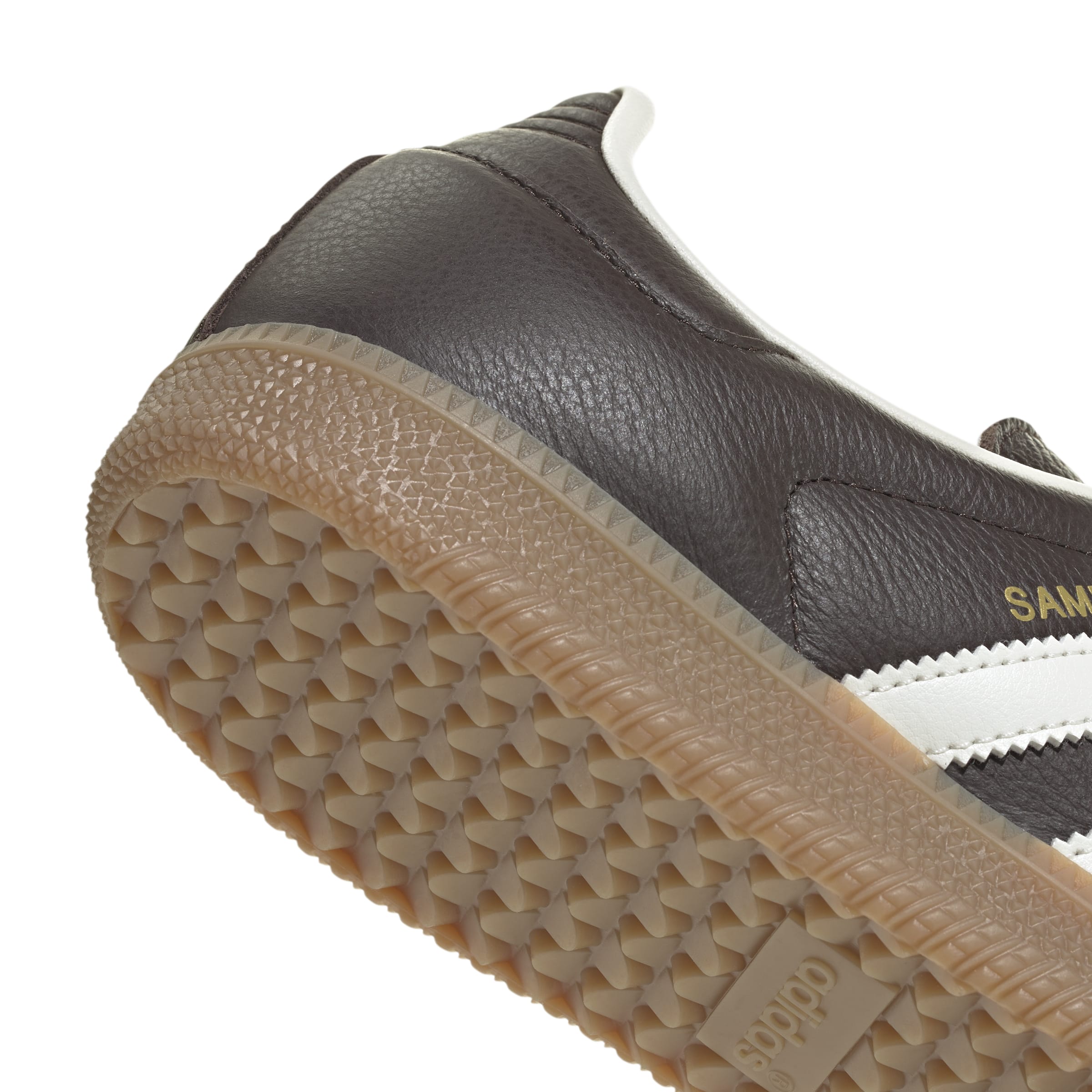 MENS ADIDAS SAMBA OG (DARK BROWN/OFF WHITE/GUM)