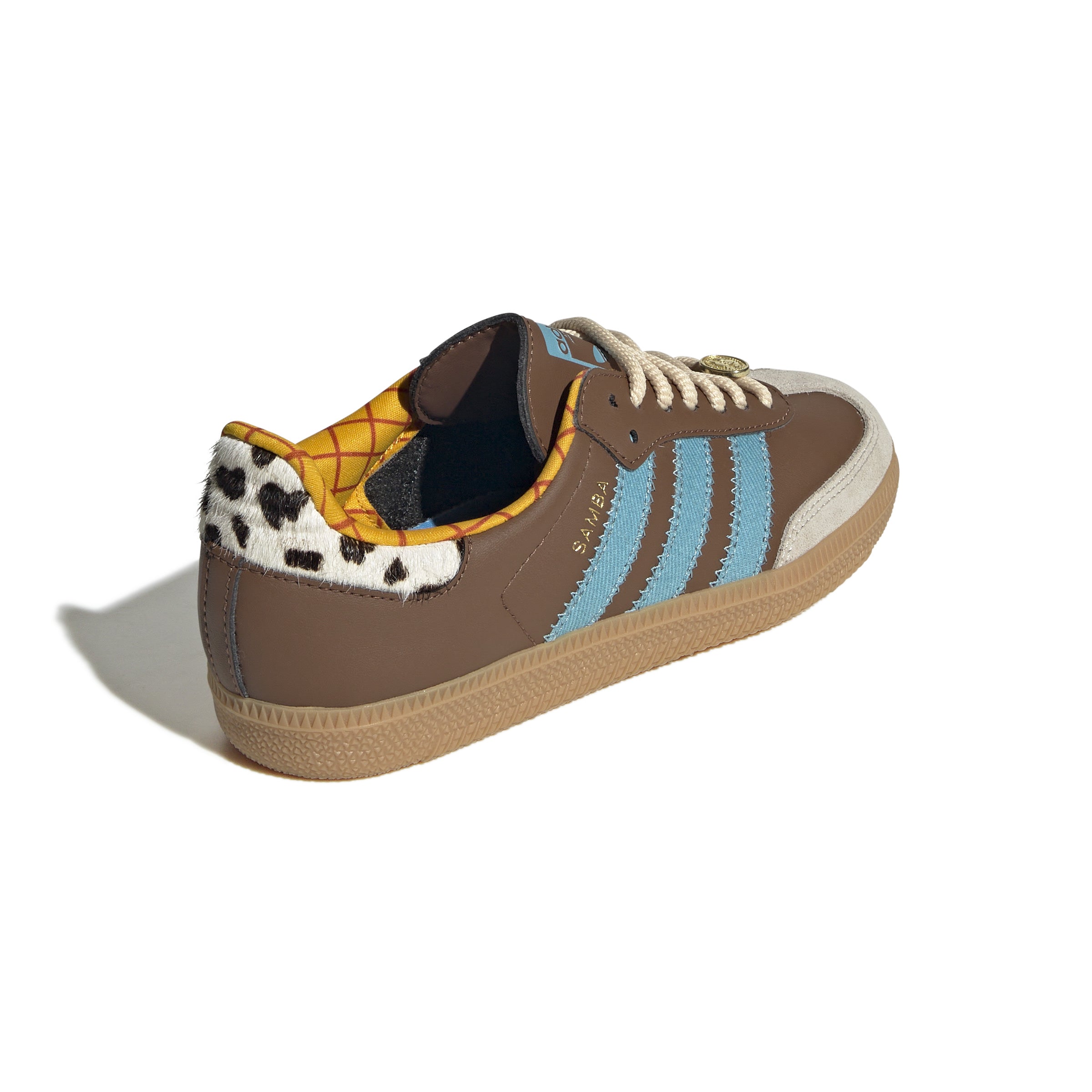 KIDS ADIDAS DISNEY PIXAR TOY STORY SAMBA OG J (PRELOVED BROWN / PRELOVED BLUE / ALUMINA)
