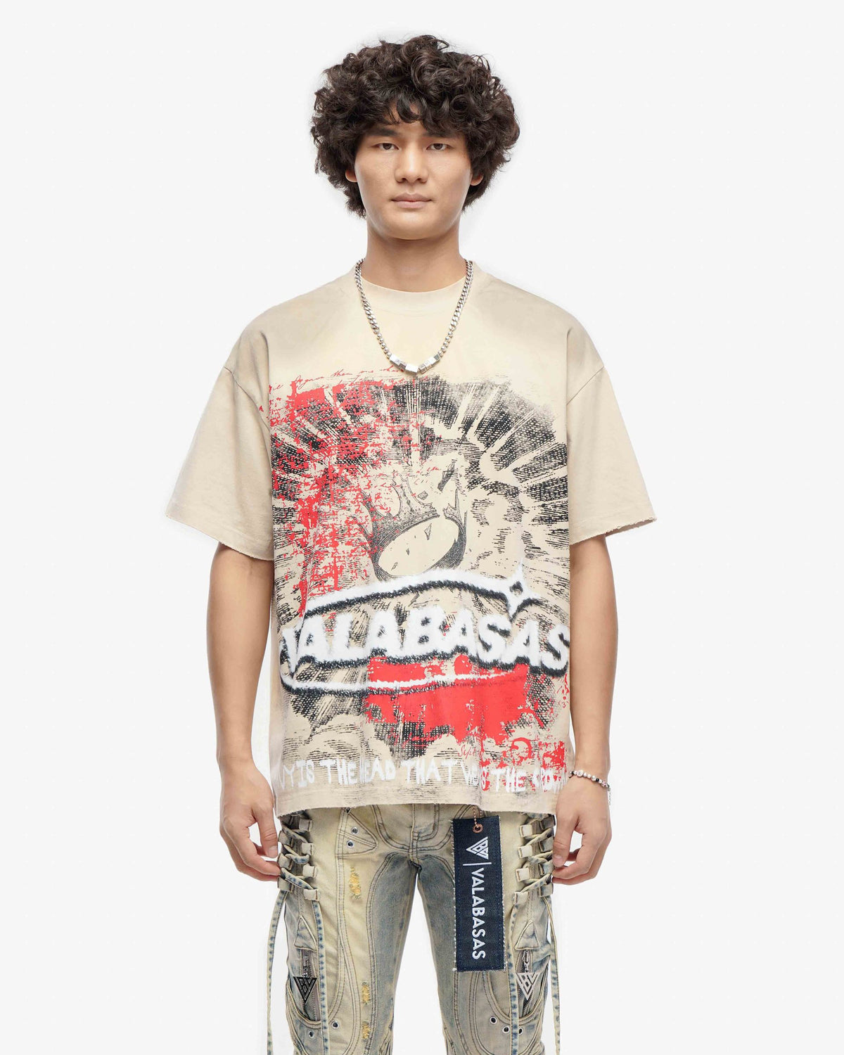 MENS VALABASAS THE CROWN SHIRT (VINTAGE CREAM)
