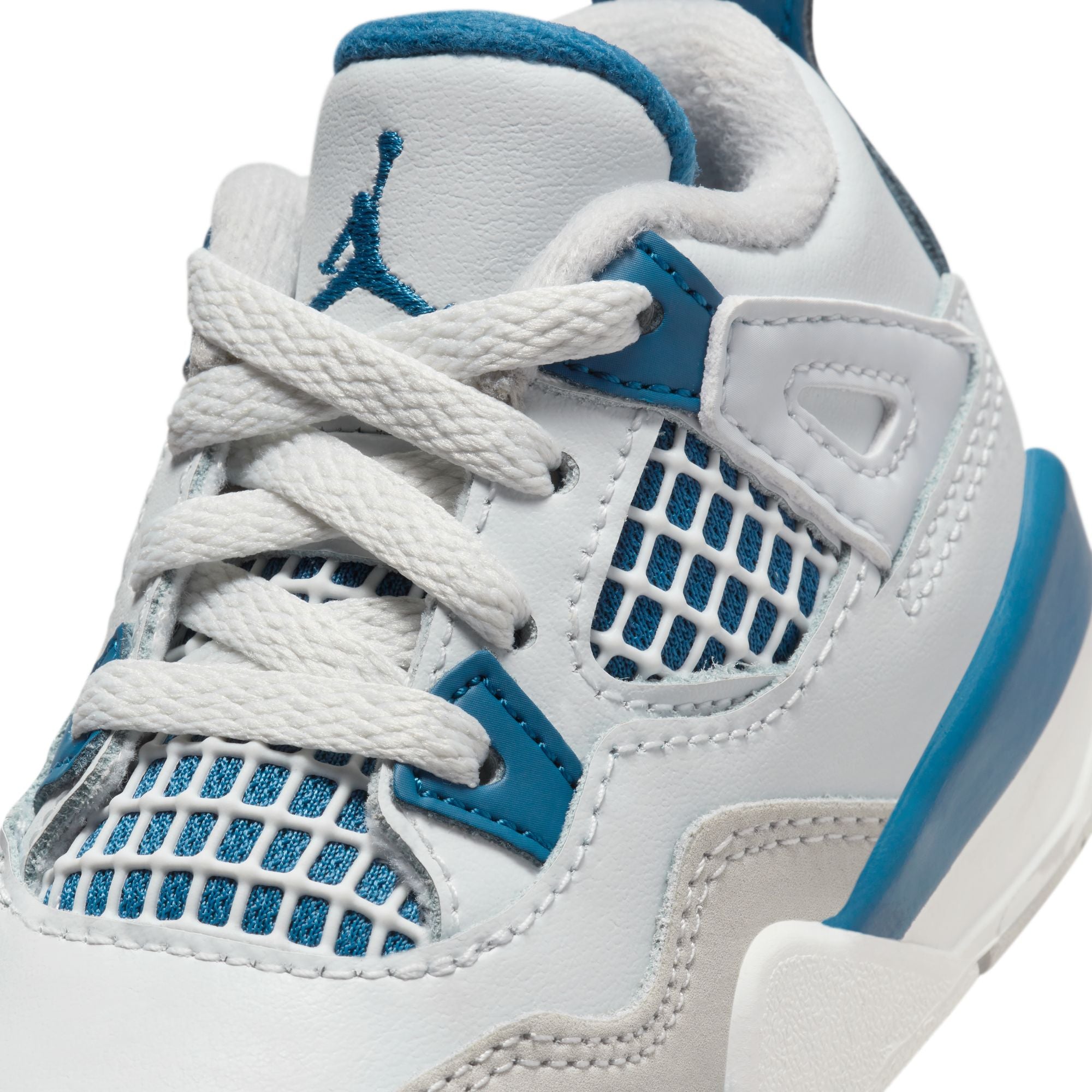 KIDS AIR JORDAN 4 TD (INDUSTRIAL BLUE)