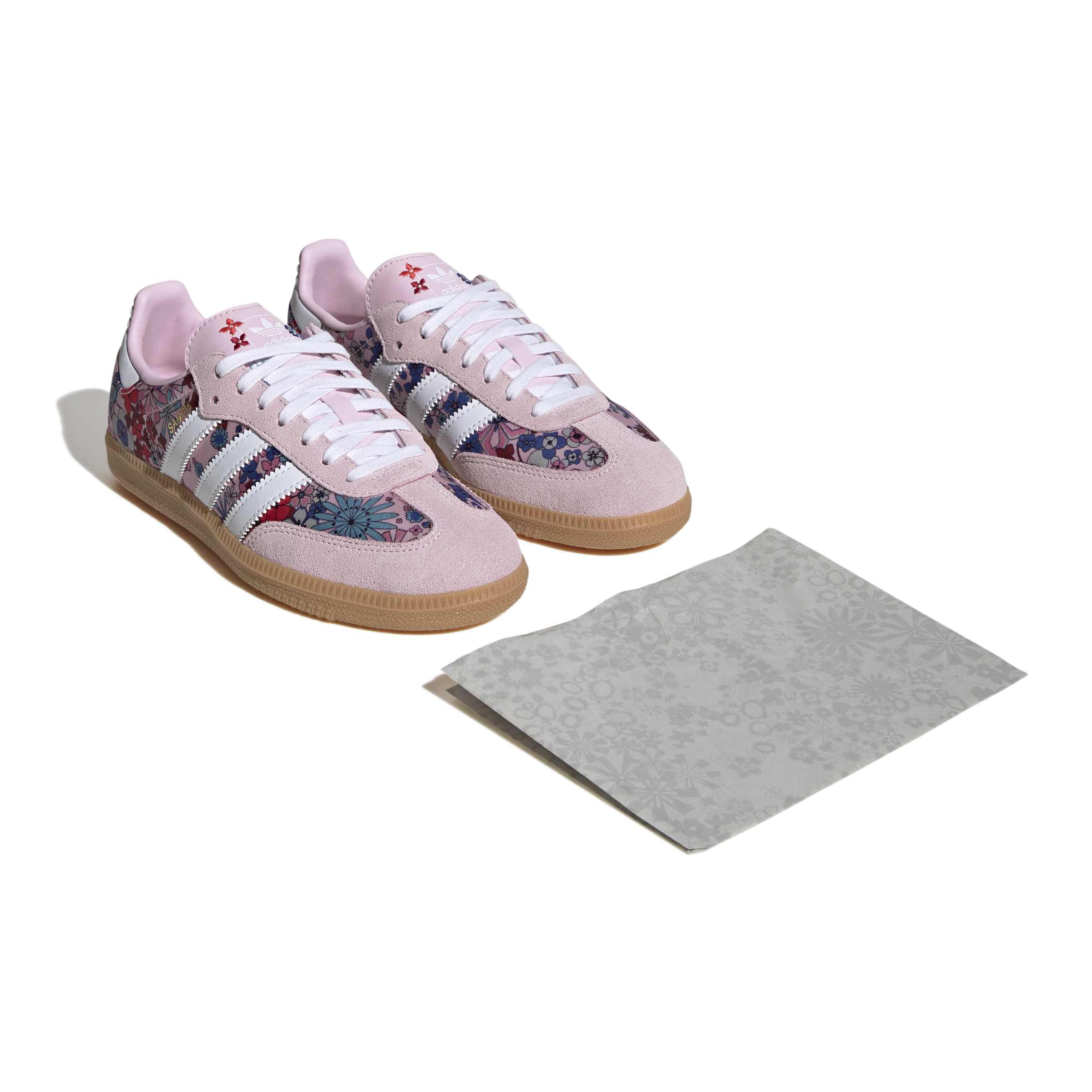 KIDS ADIDAS LIBERTY LONDON SAMBA OG J (CLEAR PINK / CLOUD WHITE / GUM)