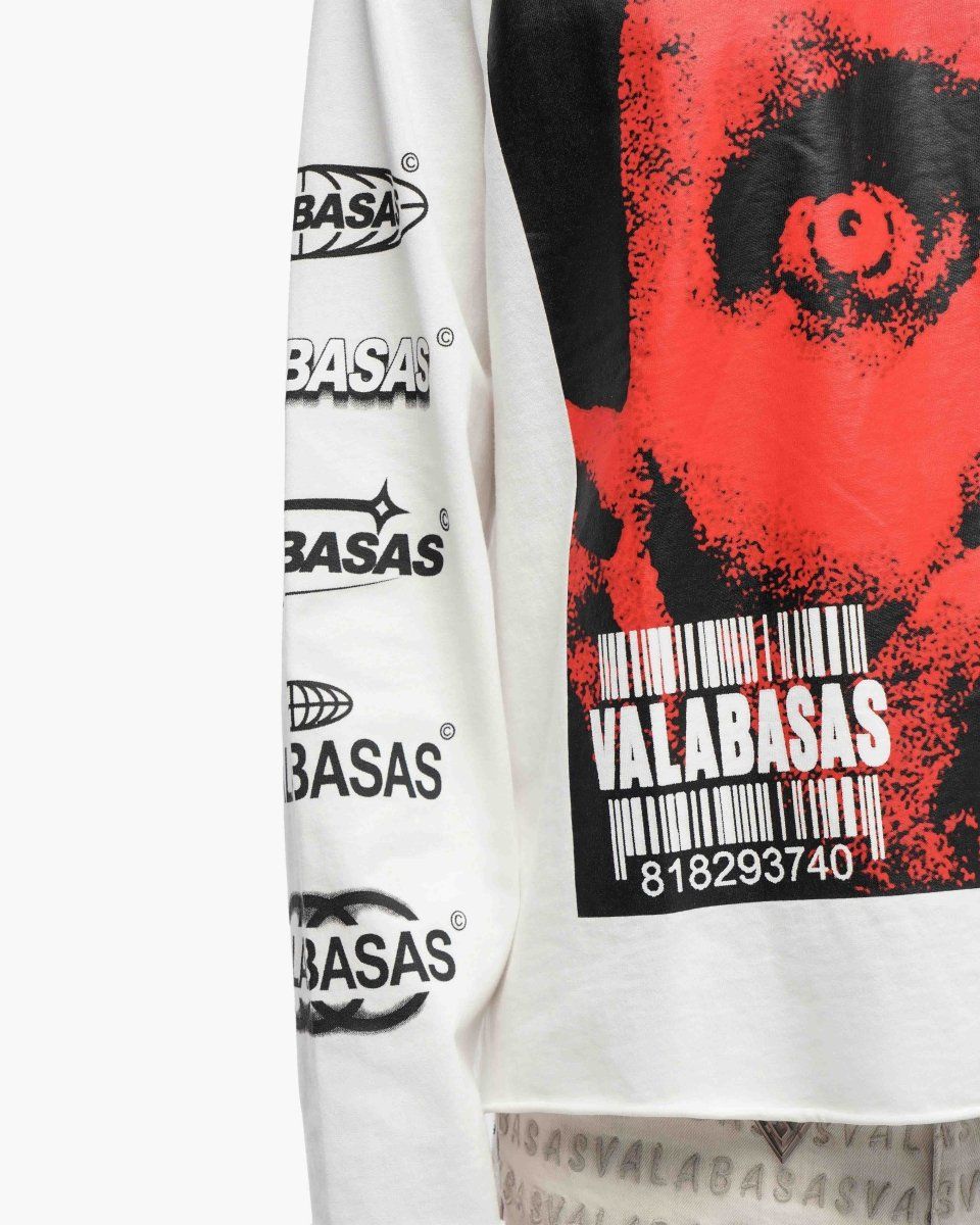MENS VALABASAS SHY LONG SLEEVE SHIRT (WHITE)