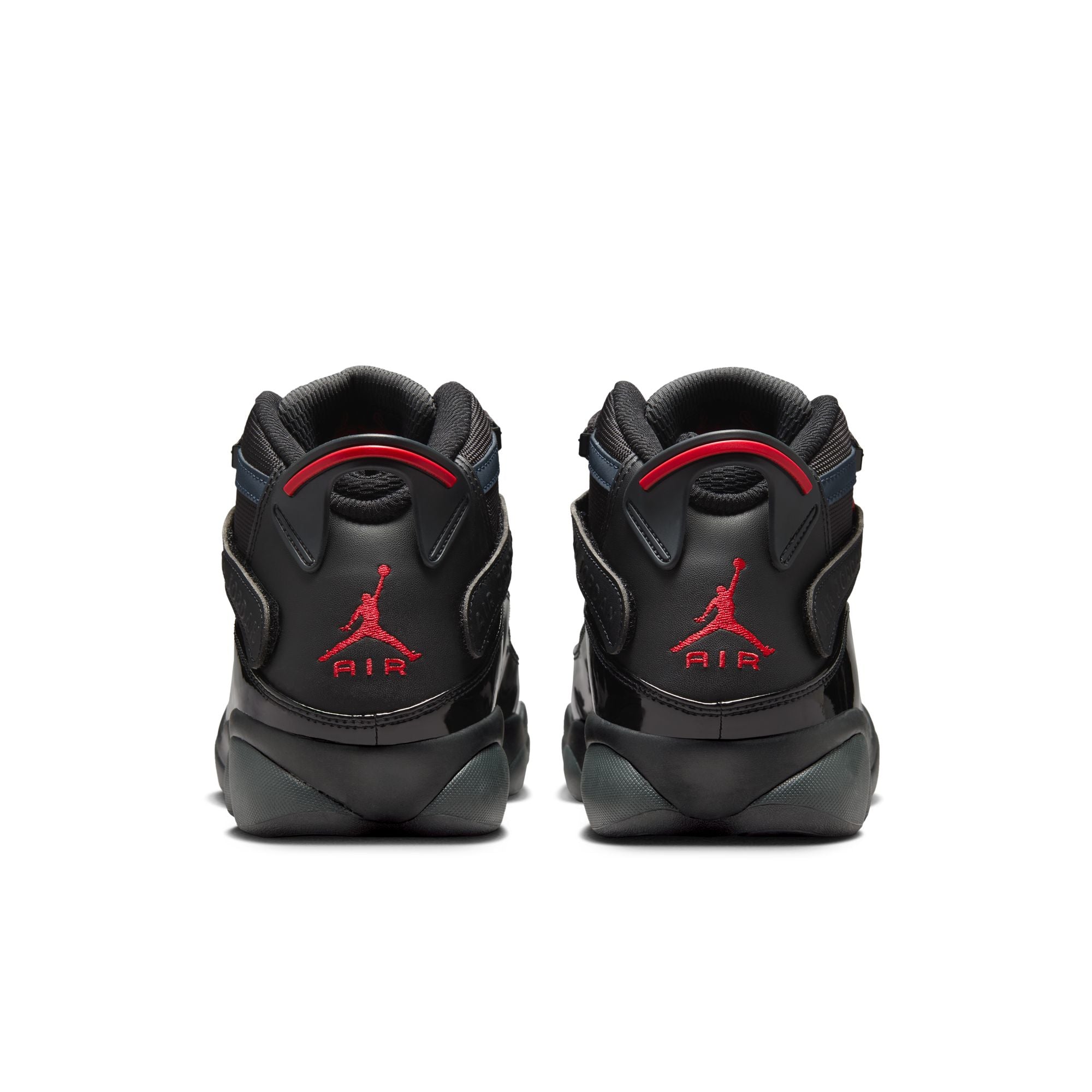 MENS JORDAN 6 RINGS (BLACK/FIRE RED/ANTHRACITE)