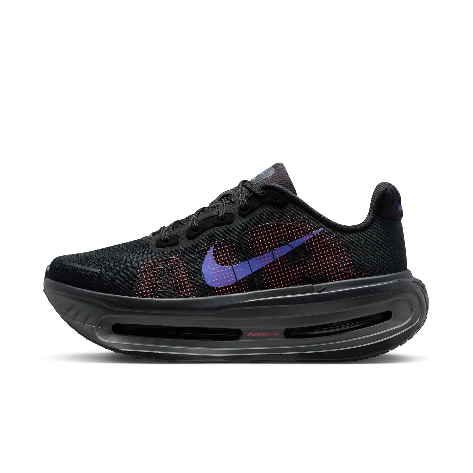 WOMENS NIKE VOMERO PREMIUM (BLACK/SAPPHIRE/HOT LAVA/ANTHRACITE)