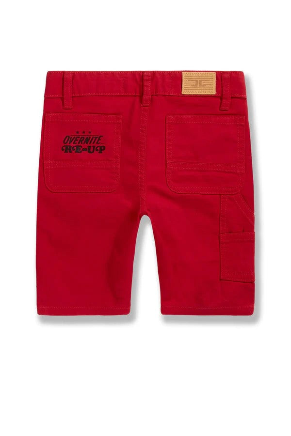 KIDS JORDAN CRAIG THE RE-UP SHORTS (RED)