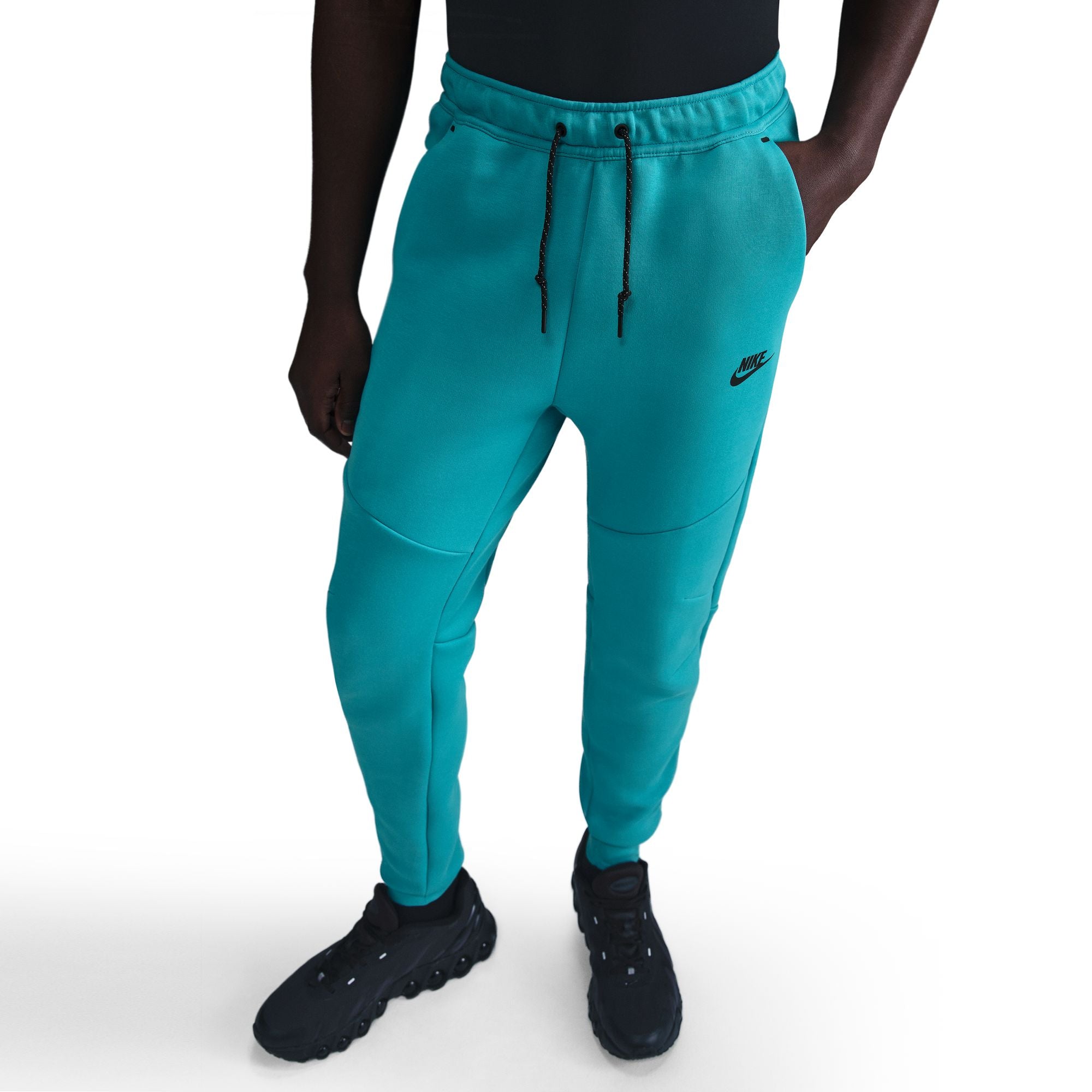 MENS NIKE TECH FLEECE FULL-ZIP WINDRUNNER WARMUP (DUSTY CACTUS/BLACK)