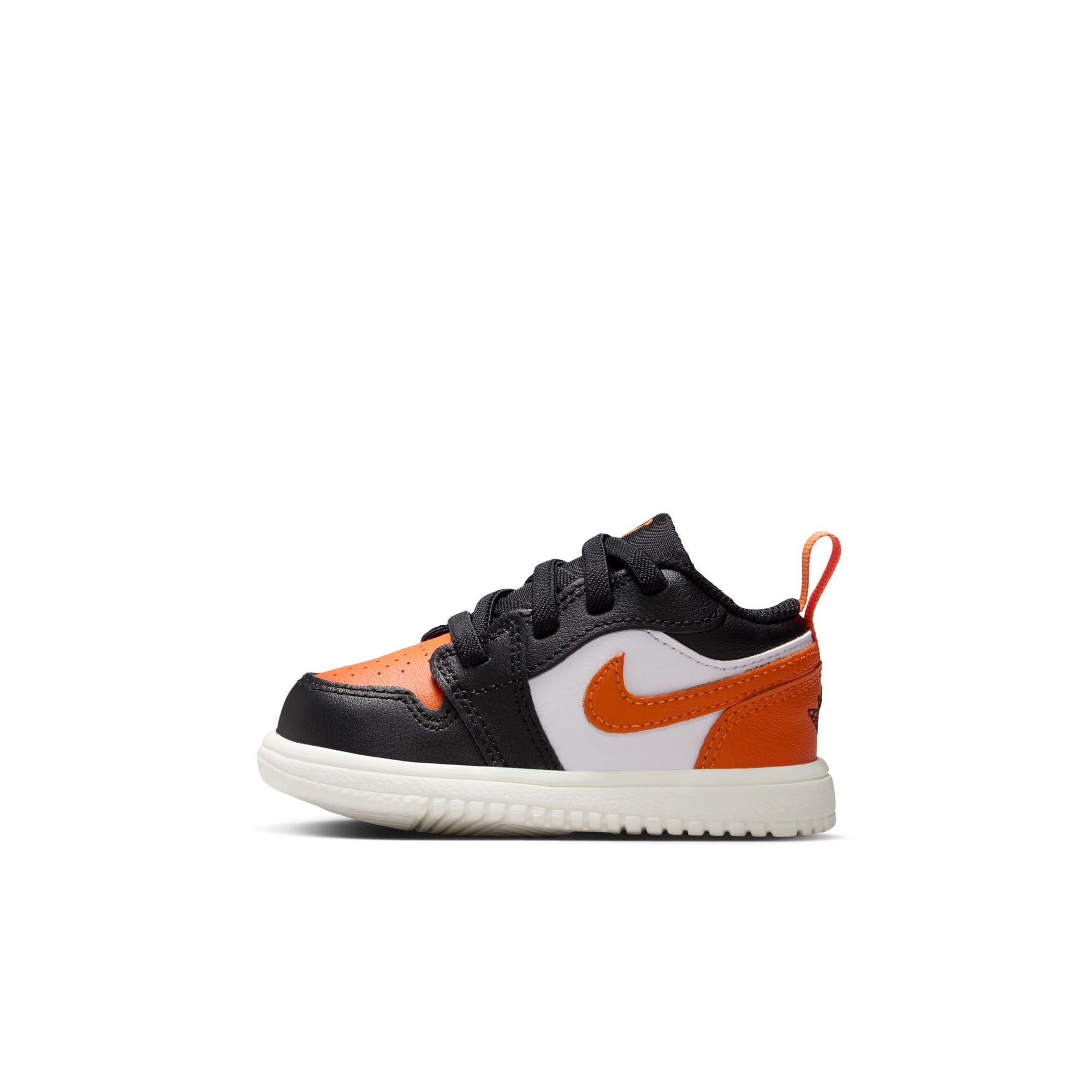 KIDS JORDAN 1 LOW ALT TD (BLACK/STARFISH/WHITE/SAIL)