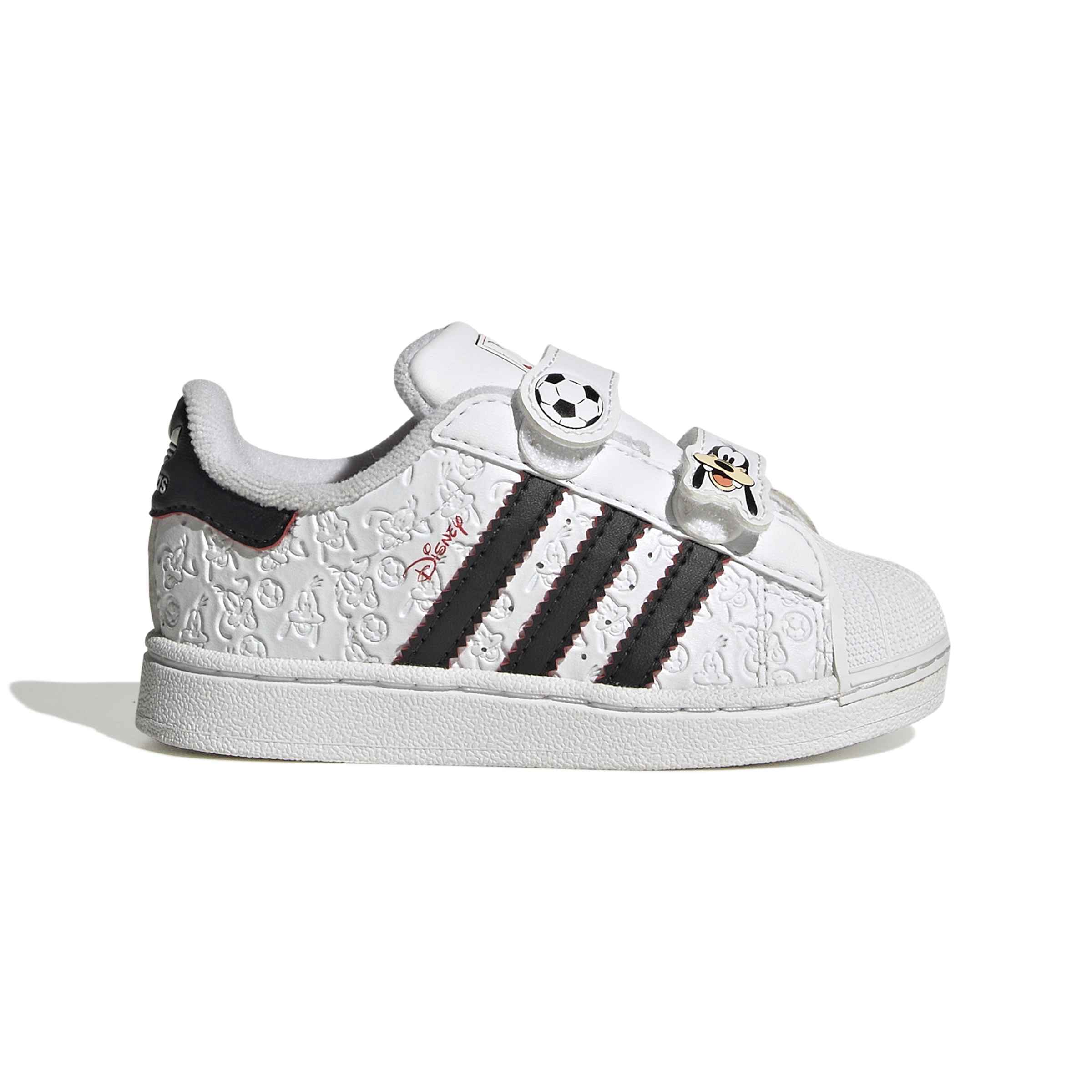 KIDS ADIDAS DISNEY X SUPERSTAR II CF I (WHITE/BLACK)