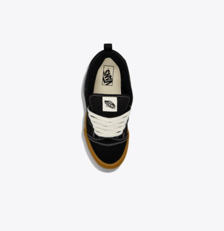 MENS VANS KNU SKOOL (BLACK/GUM)
