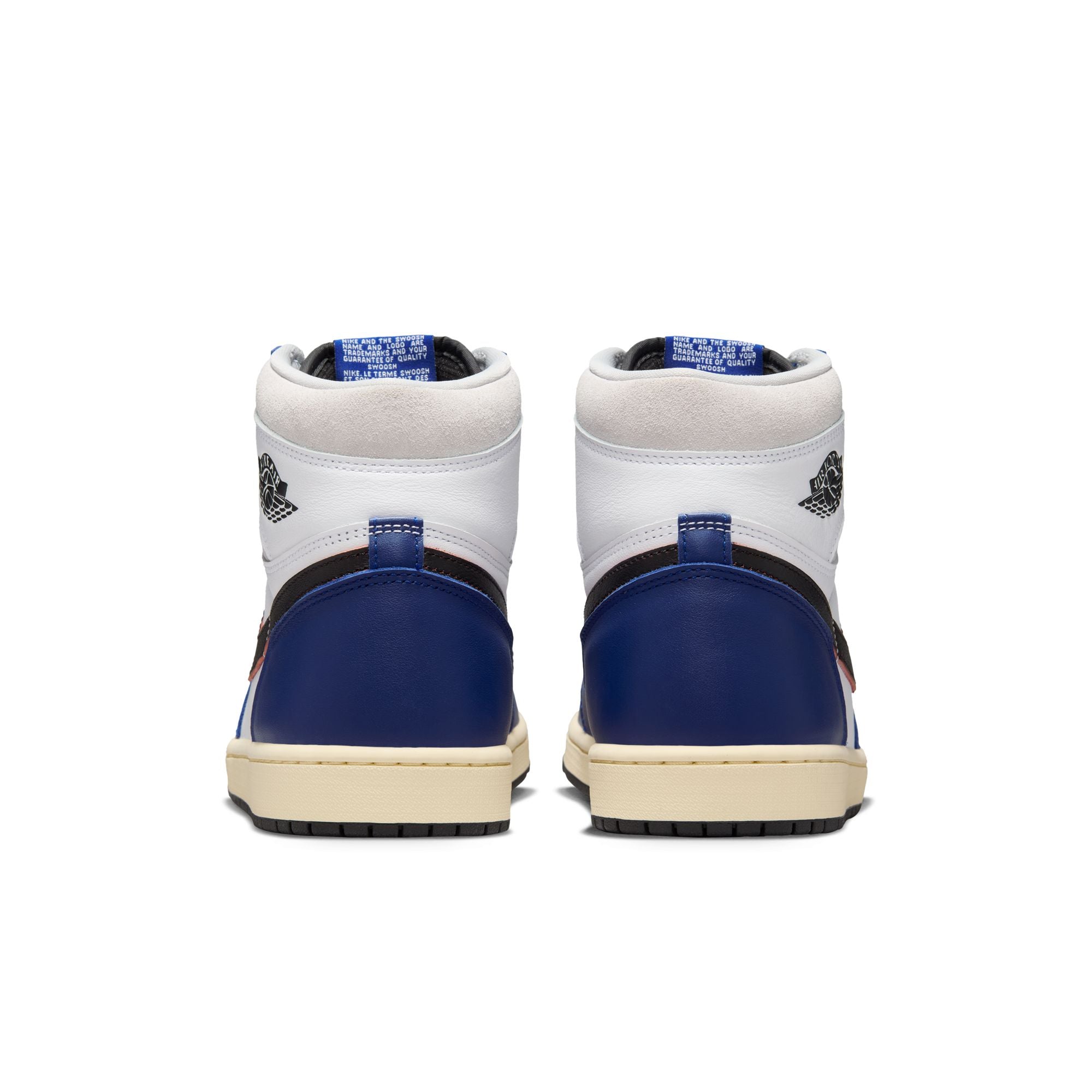MENS AIR JORDAN 1 RETRO HIGH OG RARE AIR (DEEP ROYAL BLUE)