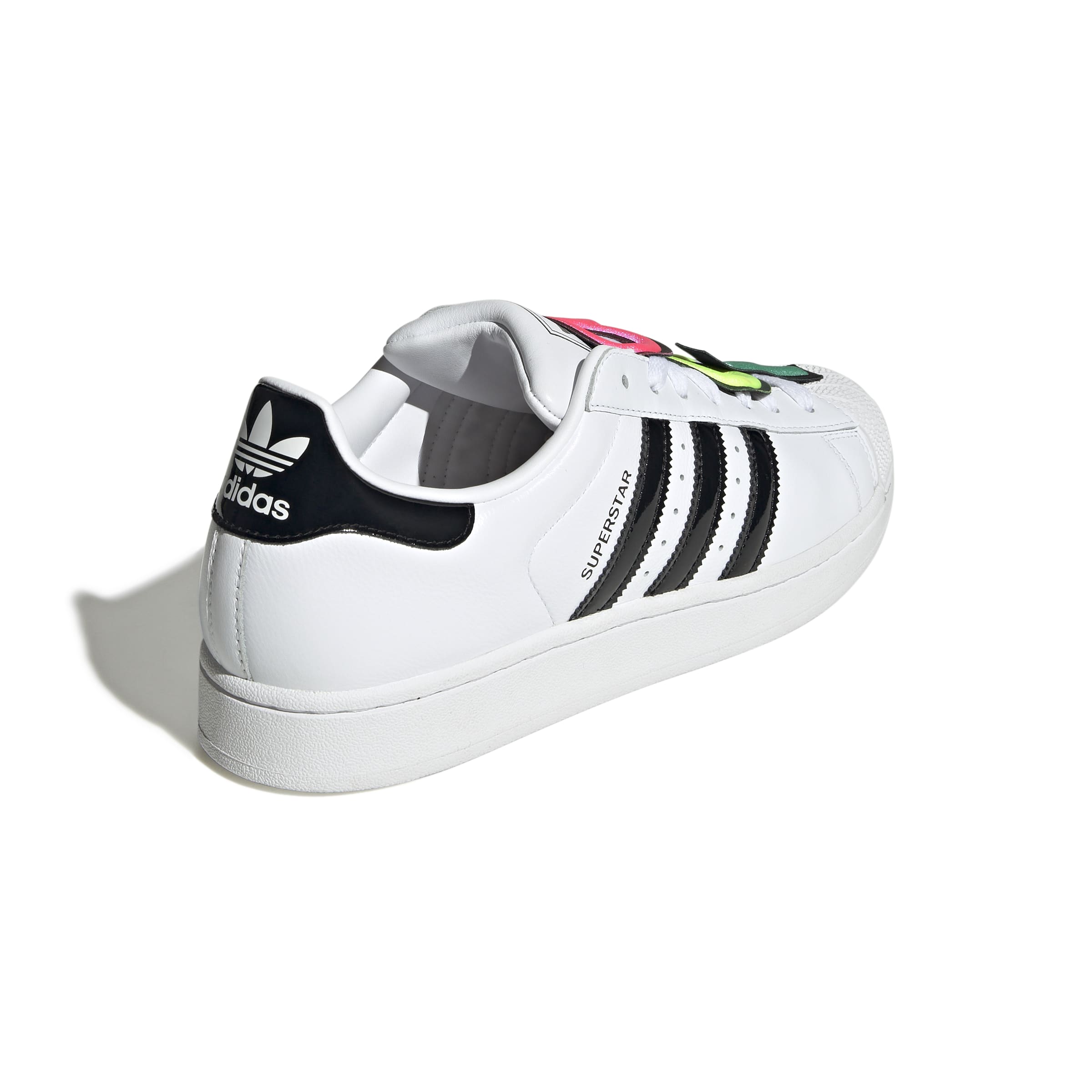 MENS ADIDAS X JEREMY SCOTT SUPERSTAR II SHOES (CLOUD WHITE / CORE BLACK / CORE BLACK)