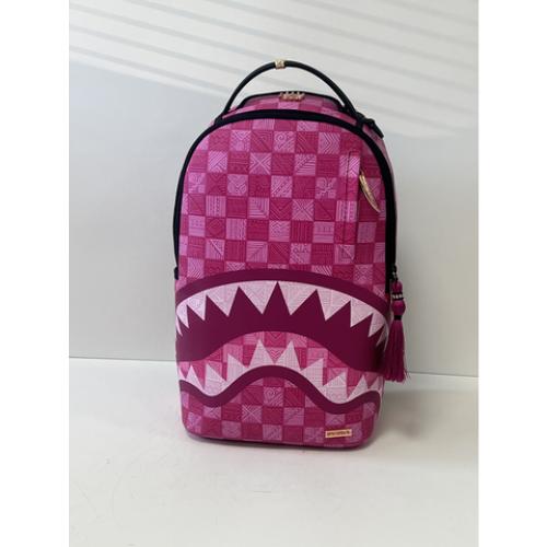 AI PINK CHECK DLXSV BACKPACK