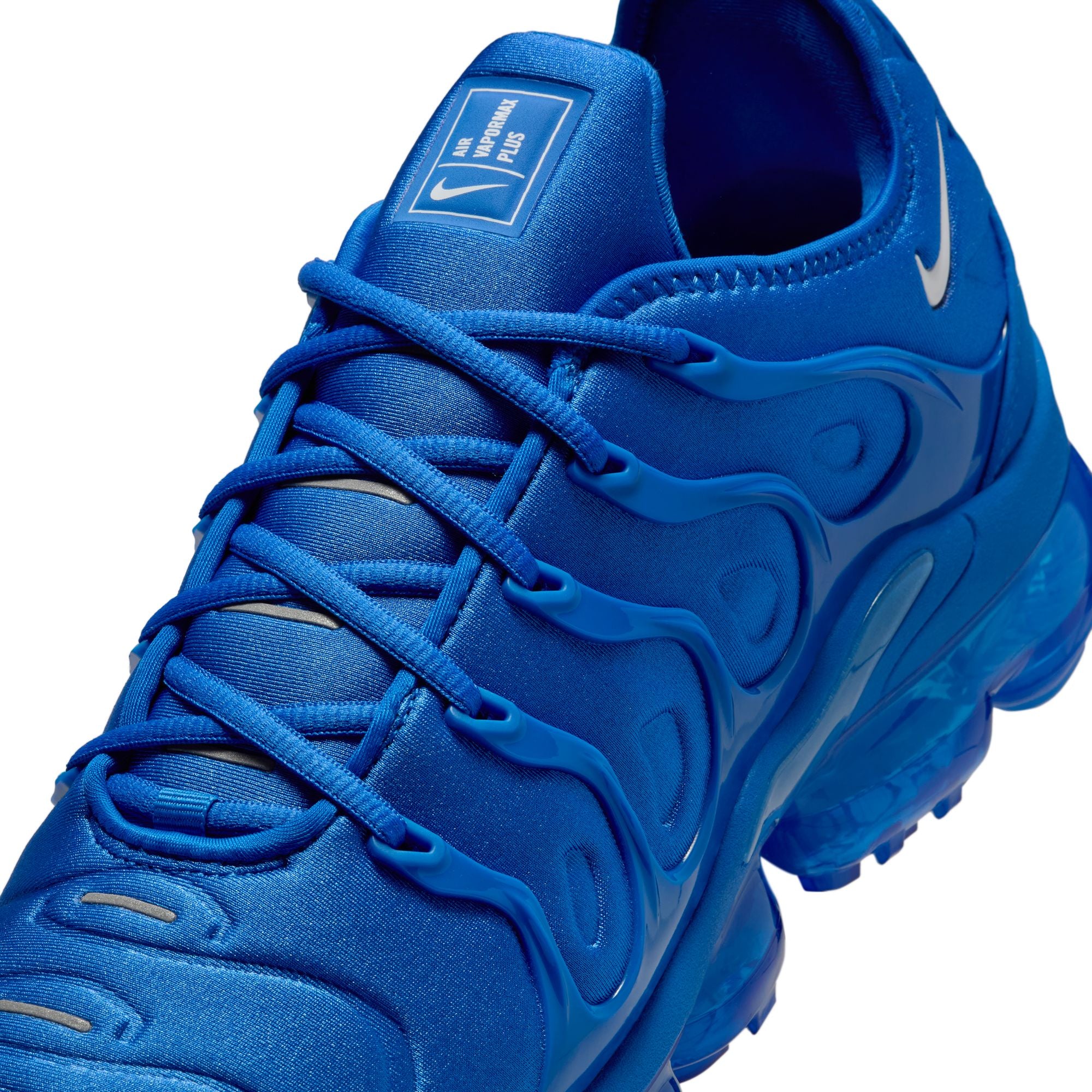 MENS NIKE AIR VAPORMAX PLUS (GAME ROYAL/WHITE)