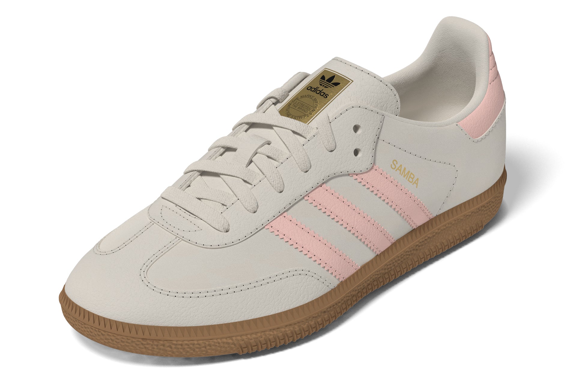 KIDS ADIDAS SAMBA OG C (WONDER WHITE/PINK)