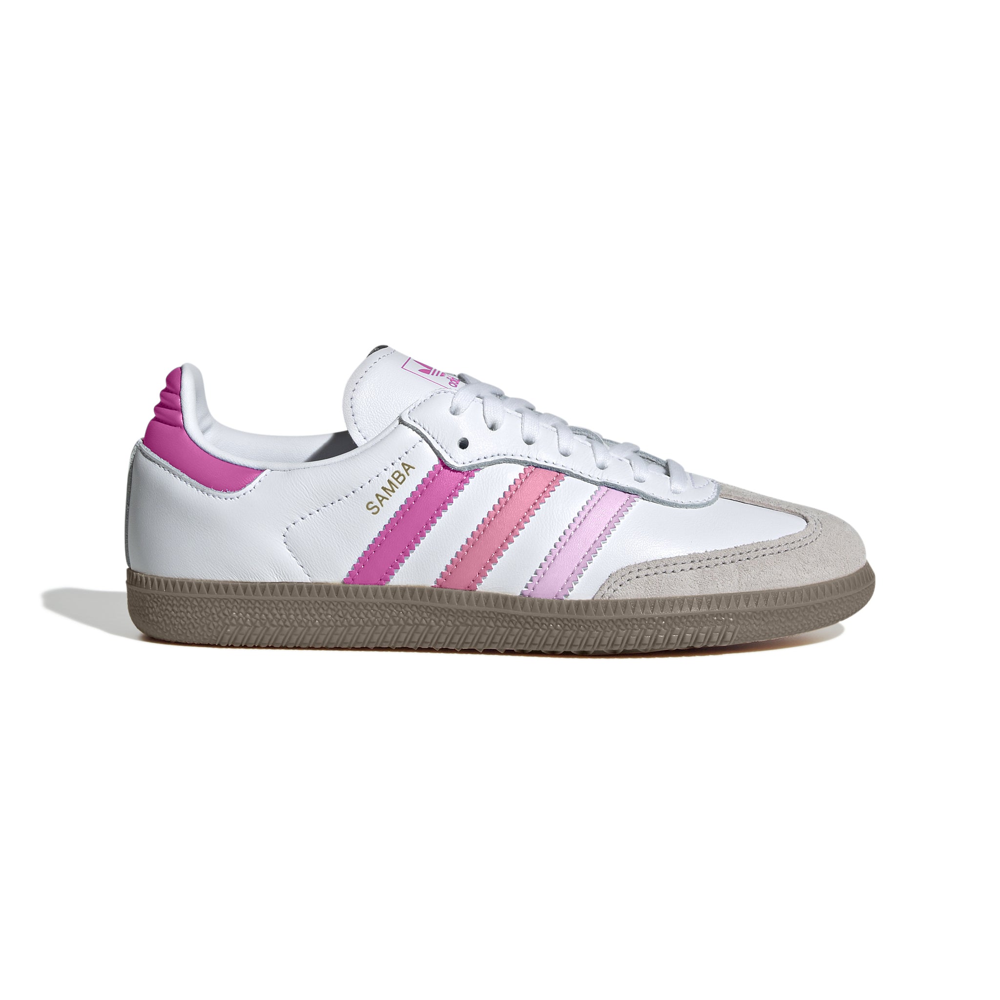 adidas Samba OG Shoes Kids - Kids - Cloud White / Lucid Pink / Gum