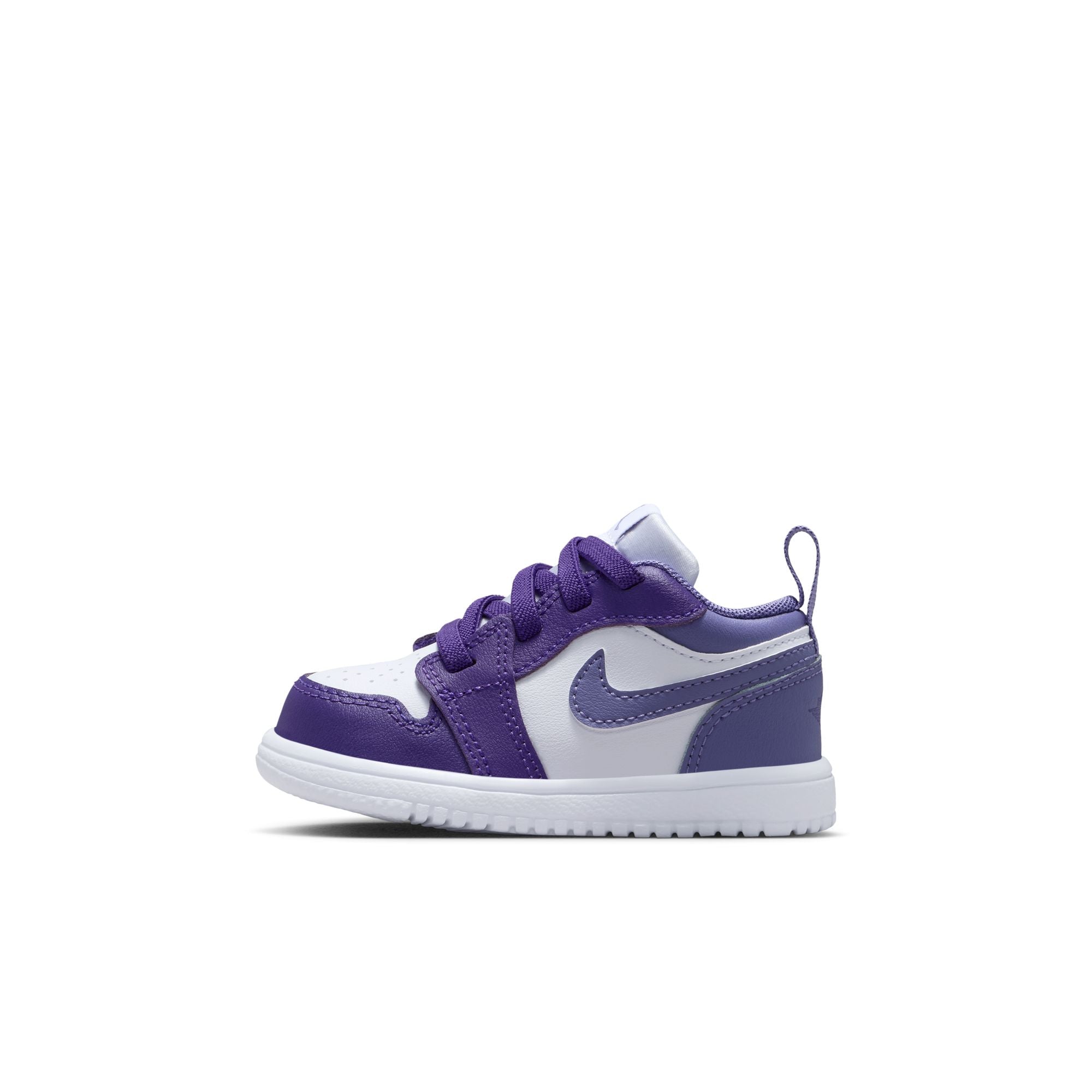 KIDS JORDAN 1 LOW ALT TD (COURT PURPLE/DUSTY AMETHYST/WHITE)