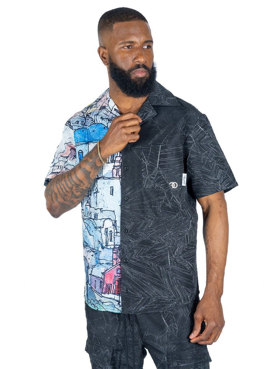 MENS FROST MONICO SHIRT (BLACK)